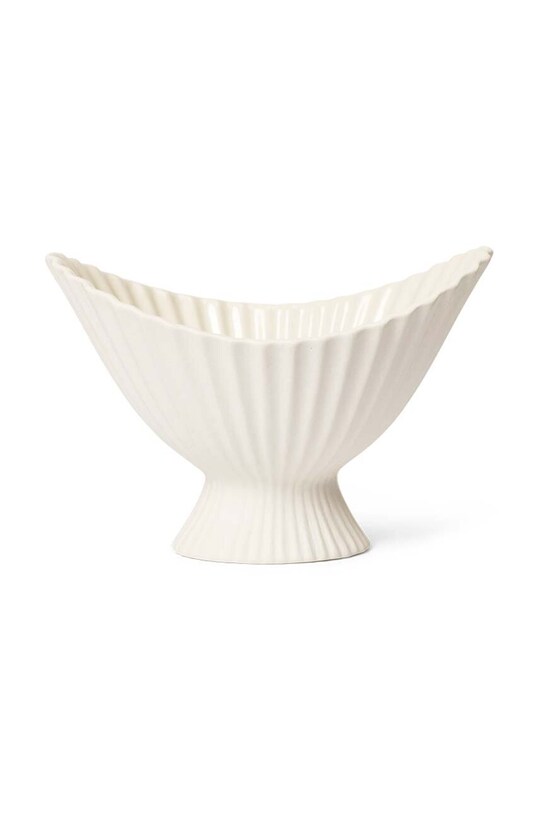 Μπολ ferm LIVING Fountain Bowl λευκό 1104269013