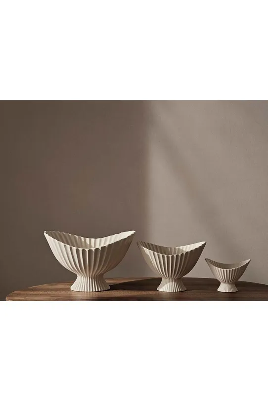 ferm LIVING tál Fountain Bowl fehér 1104269013