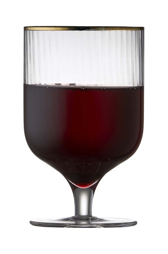 Kuchnia i bar Lyngby zestaw kieliszków do wina Palermo 300 ml 4-pack 12058. transparentny