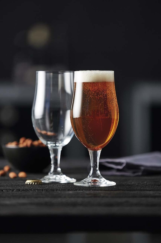 Set sklenic na pivo Lyngby Juvel 490 ml 4-pack průhledná 916181