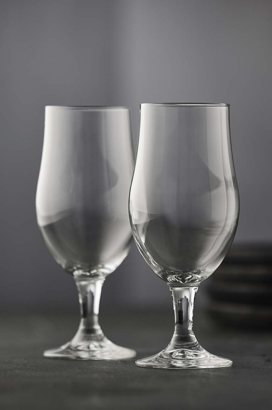 Set sklenic na pivo Lyngby Juvel 490 ml 4-pack 916181 průhledná