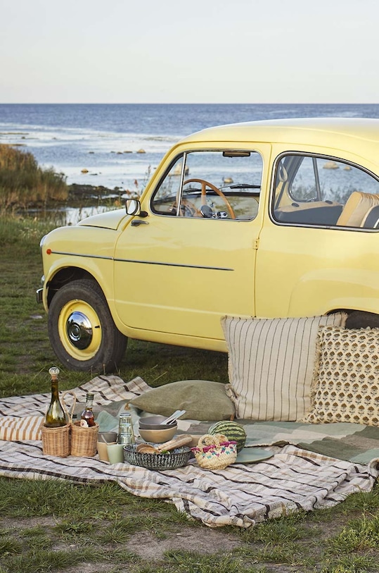 Kuchnia i bar Madam Stoltz łyżki sałatkowe 2-pack MSD23S.02 brązowy