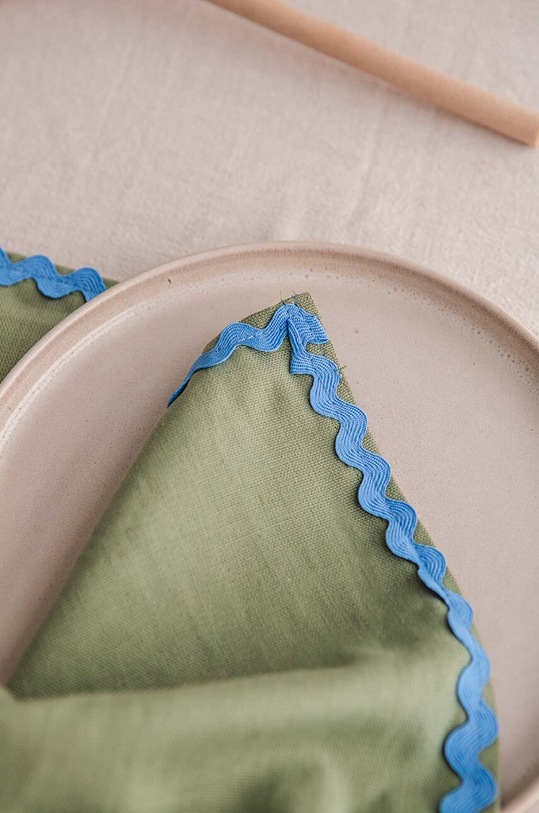 Really Nice Things zestaw serwetek 4-pack 104472 zielony AA00