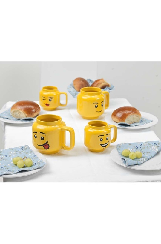 Lego kubek Duża Głowa LEGO żółty 41460806