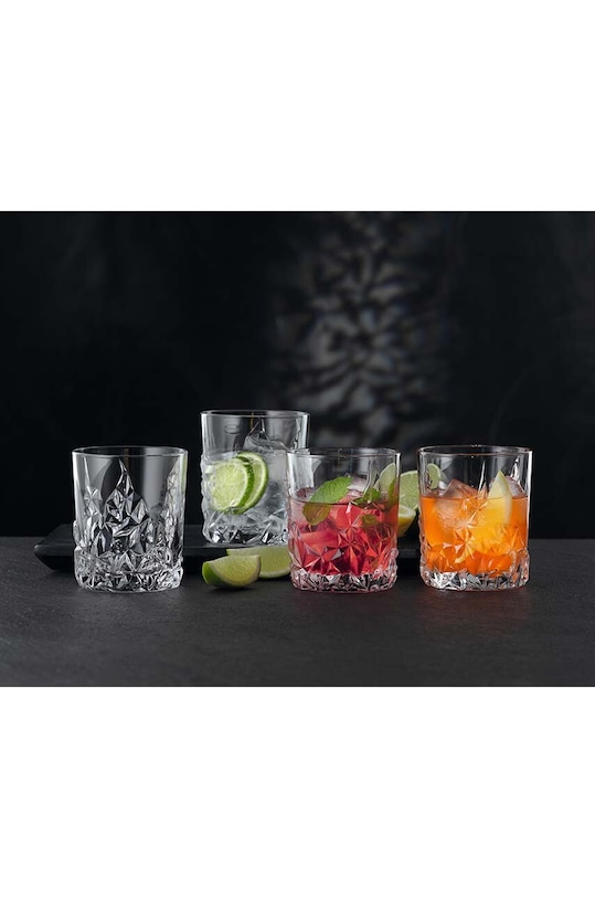 Kuchyň a bar Sada sklenic na whisky Nachtmann Sculpture Whisky 340 ml 4-pack 101968 průhledná