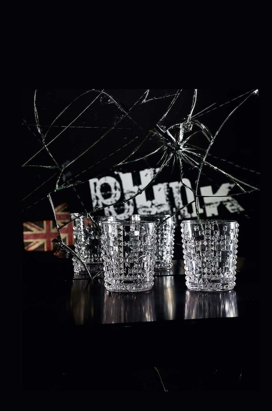 Набір склянок для віскі Nachtmann Punk Whisky 300 ml 4-pack 99503 прозорий AA00