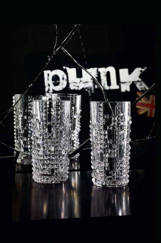 Sada pohárov na nápoje Nachtmann Punk Longdrink 375 ml 99498 priesvitná AA00