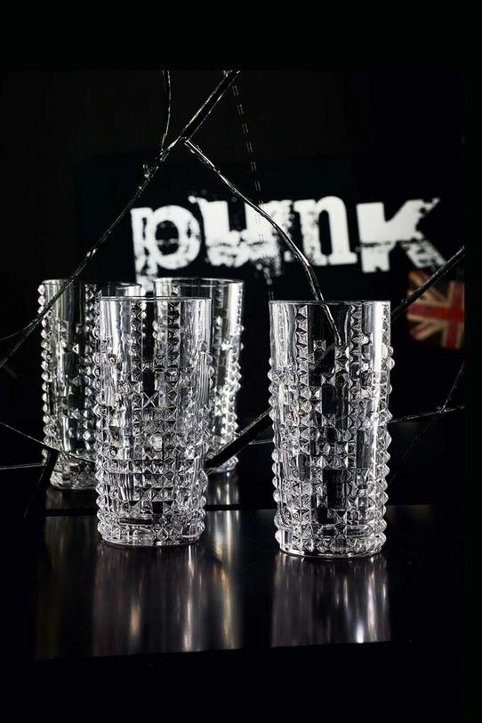 Nachtmann zestaw szklanek do drinków Punk Longdrink 375 ml 99498 transparentny AA00