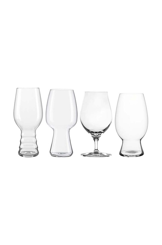 Spiegelau zestaw szklanek do piwa Craft Beer Glasses Tasting Kit 4-pack transparentny 4991697