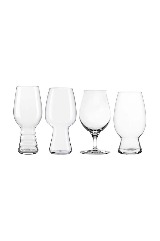 Spiegelau zestaw szklanek do piwa Craft Beer Glasses Tasting Kit 4-pack transparentny 4991697