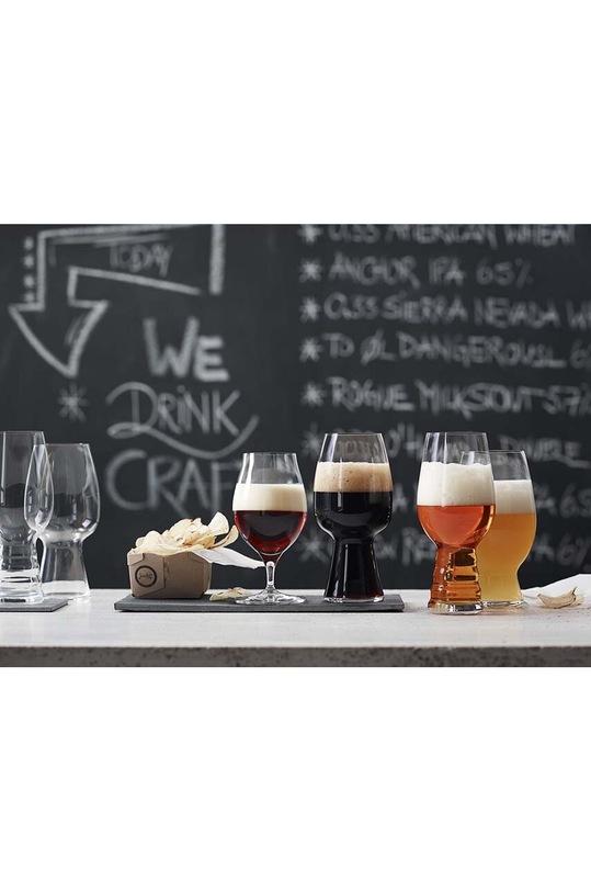 Kuchnia i bar Spiegelau zestaw szklanek do piwa Craft Beer Glasses Tasting Kit 4-pack 4991697 transparentny