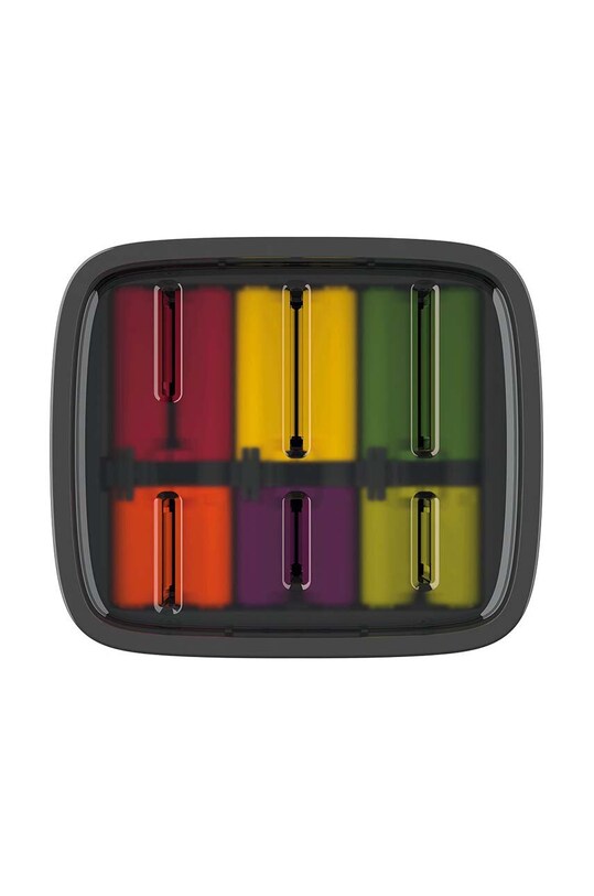 Joseph Joseph zestaw noży z organizerem Lockblock 6-pack 10125 szary AA00