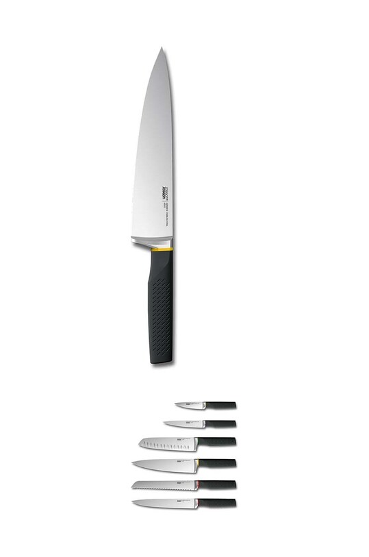 Kuchnia i bar Joseph Joseph zestaw noży z organizerem Lockblock 6-pack 10125 szary