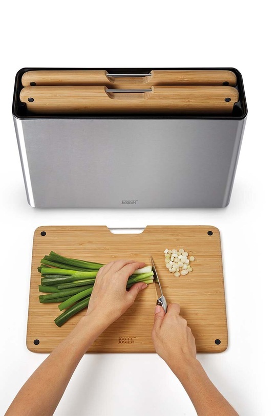 Joseph Joseph set de plăci de tăiat cu organizator Premium 3-pack 60229 multicolor AA00