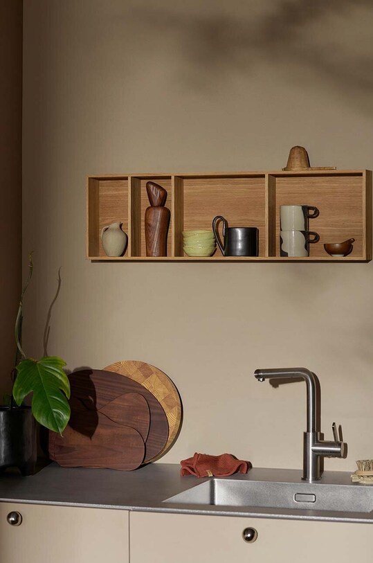 Ръчна мелница ferm LIVING Cairn Grinder 1104266196 кафяв