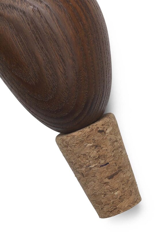 Ferm Living korek do wina Cairn Wine Stoppers 2-pack 1104266297 brązowy AA00