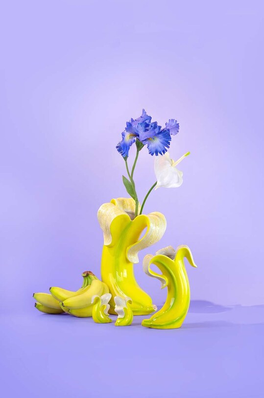 Перечница и солонка Donkey Banana Romance 210732 жёлтый