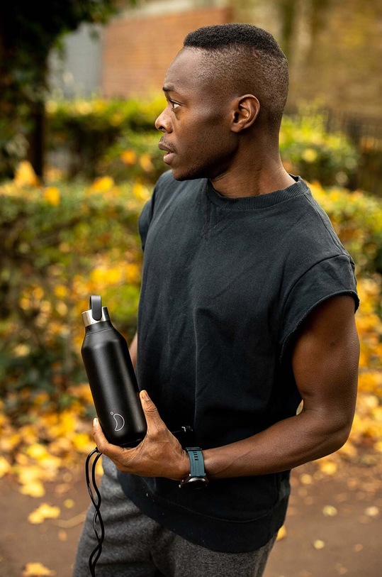 Akcesoria Chillys butelka termiczna Series 2, 1000 ml B1000S2ABLK.9 czarny