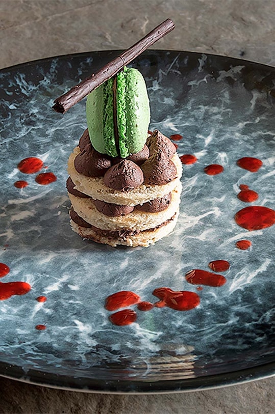 Bonna talerz Sepia Gourmet o 21 cm SPAGRM21DZ. multicolor