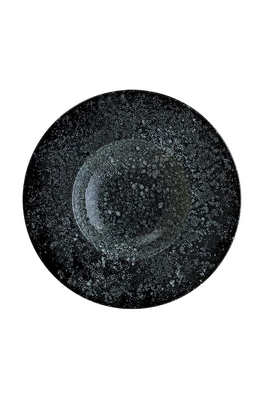 Bonna zestaw talerzy głębokich Cosmos Black Banquet o 28 cm 6-pack czarny COSBLBNC28CK.SET.6