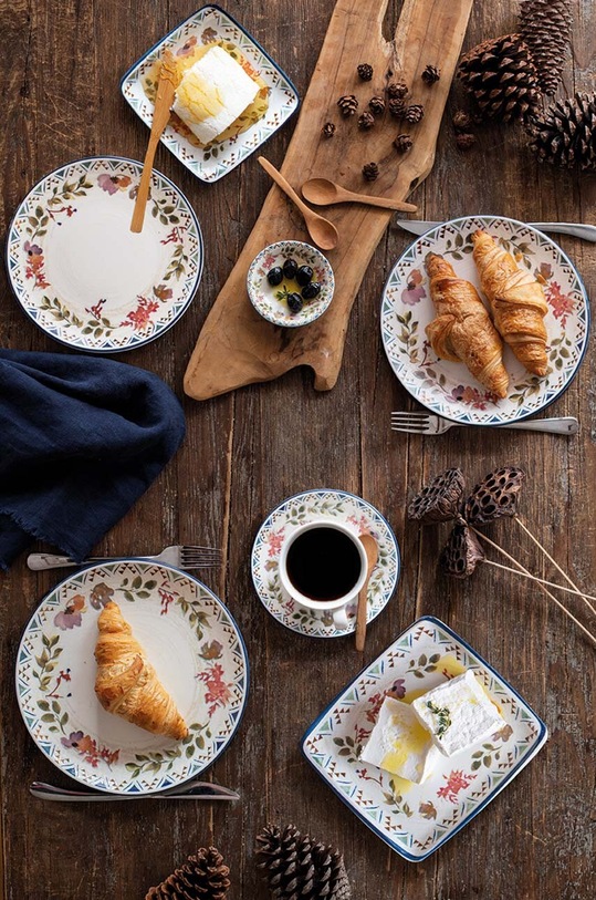 Bonna talerz Spring Gourmet o 25 cm SPRGRM25DZ. multicolor AA00