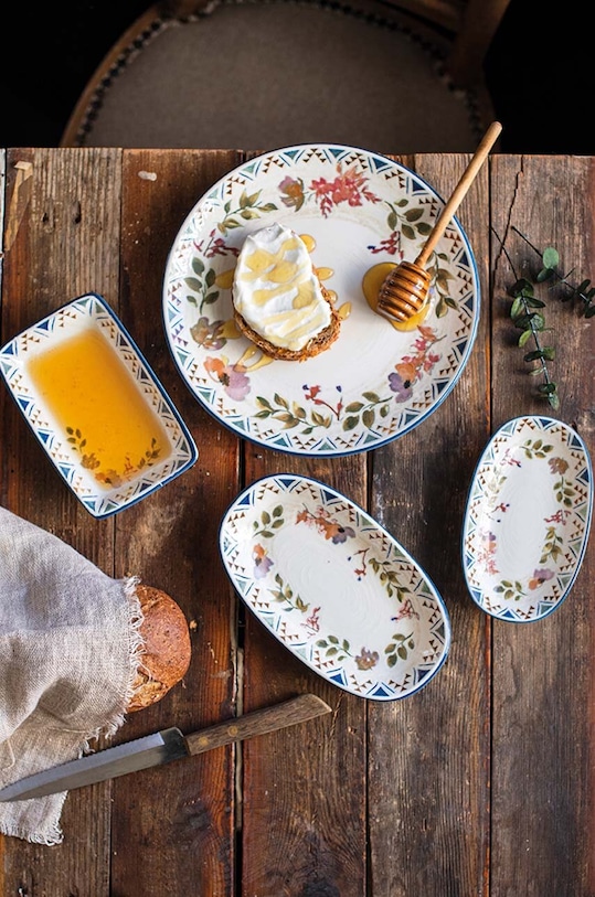 Kuchnia i bar Bonna talerz Spring Gourmet o 25 cm SPRGRM25DZ. multicolor