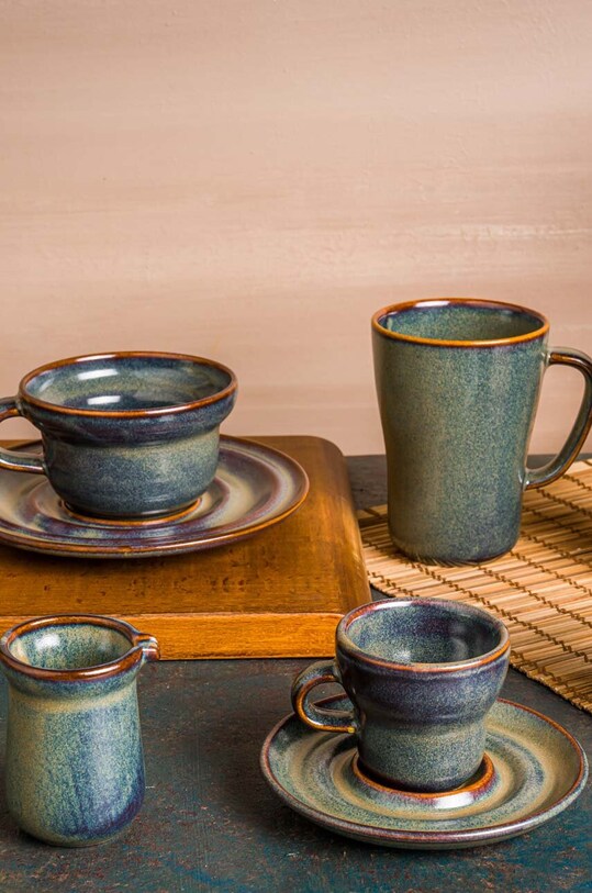 Набор блюдец Bonna Gloire Kaff Cappuccino 6 шт GOIKAF01CPT.SET.6