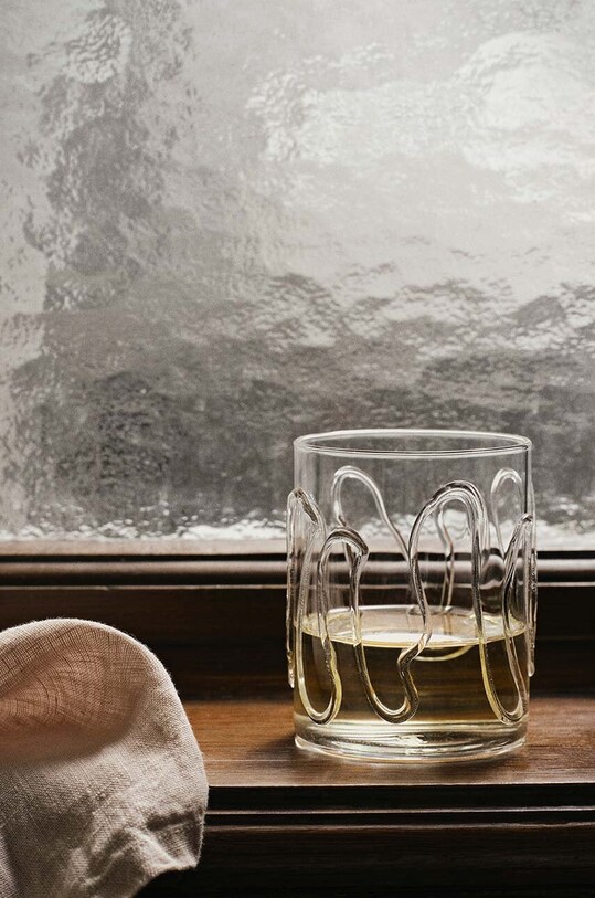 Набор стаканов ferm LIVING Doodle Glasses 350 ml 2 шт прозрачный 1104267321
