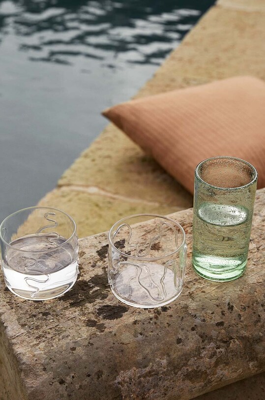 Набір склянок ferm LIVING Doodle Glasses 200 ml 2-pack прозорий 1104267322