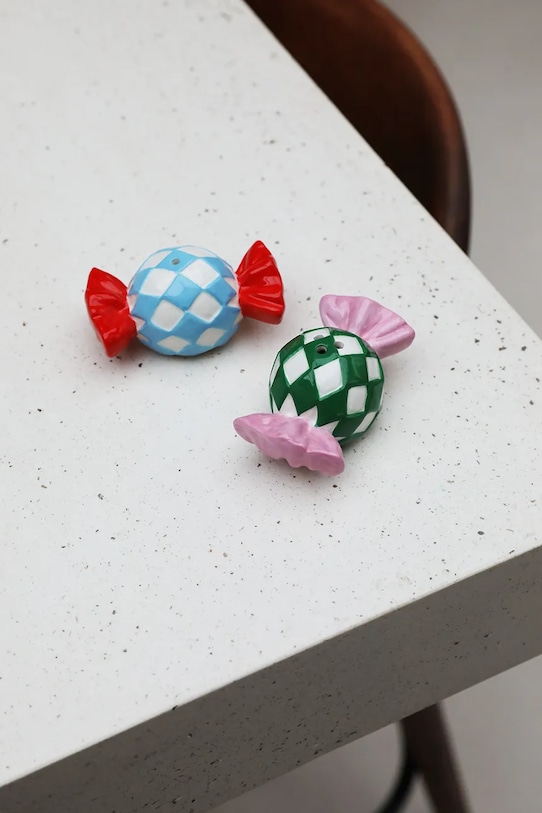 &k amsterdam saliera e pepiera Candy Check multicolore 1799.28