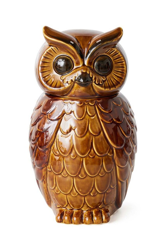 Hkliving pojemnik z pokrywką brązowy ACE7287