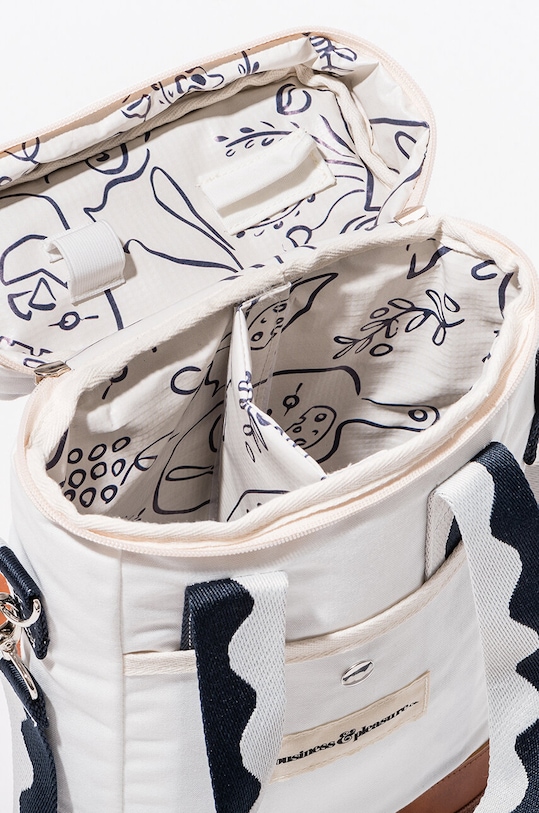 Business & Pleasure Co. torba termoizolacyjna na wino BPA.WCB.RIV.WHT multicolor AA00