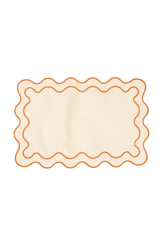 Bucătărie și bar Business & Pleasure Co. suport decorativ pentru farfurie 4-pack BPA.PLA.RIV.PNK roz