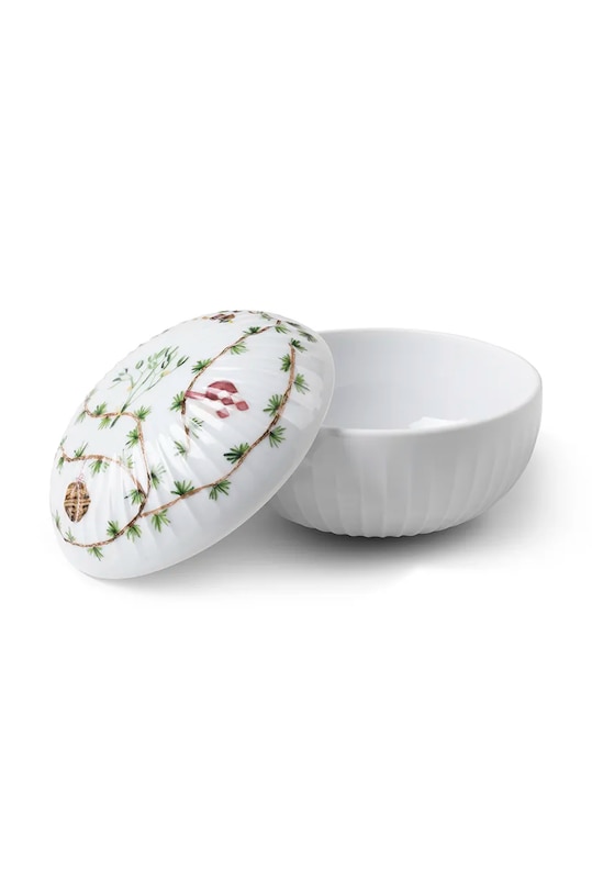 Kähler bombonieră Hammershoi Christmas 693133 alb AA00