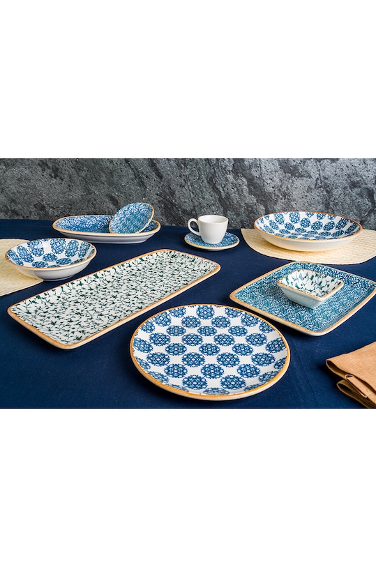 Кухня и бар Тарелка Bonna Lotus Gourmet o 19 cm LTSGRM19DZ. мультиколор