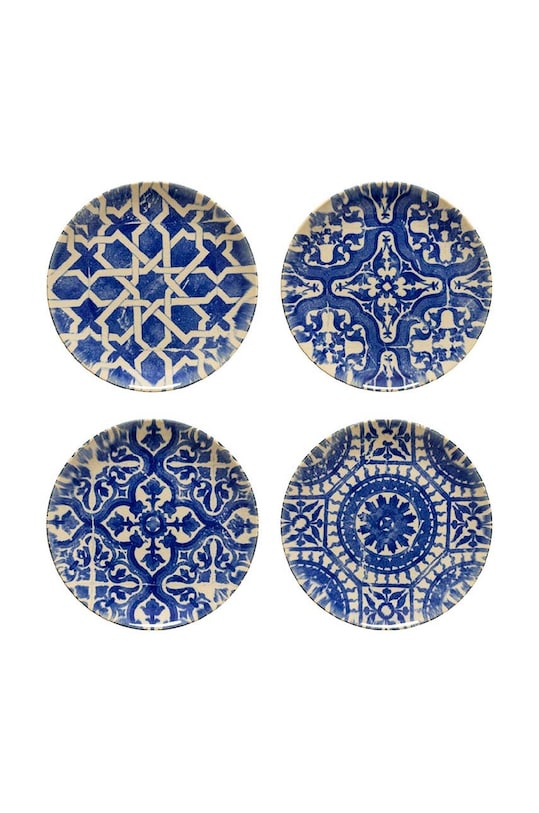 Komplet desertnih krožnikov Costa Nova Elements Set 21 cm 4-pack pisana COPS03.ALA