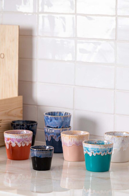 Набір чашок Costa Nova Grespresso Lungo 190 ml 6-pack блакитний LSC081.DEN.SET6