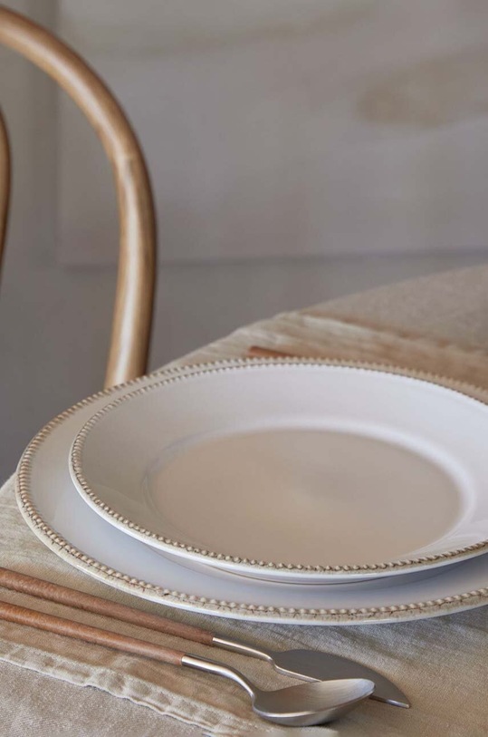 Set tanjura za salatu Costa Nova Luzia Round 23 cm 6-pack PEP234.CLW.SET6 bijela AA00