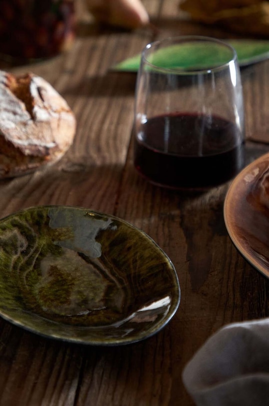 Sada talířů Costa Nova Riviera Oval 16 cm 6-pack GOP162.FRT.SET6 zelená AA00