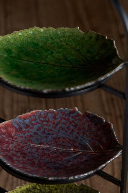 Set tanjura Costa Nova Riviera Hydrangea 22 cm 6-pack VEP221.TMT.SET6 zelena AA00