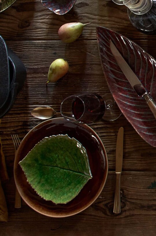 Kuhinja i bar Set tanjura Costa Nova Riviera Hydrangea 22 cm 6-pack VEP221.TMT.SET6 zelena