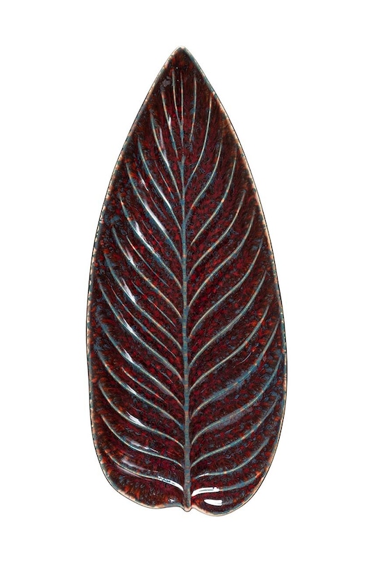 Servírovací talíř Costa Nova Riviera Strelizia 40 cm burgundské VEA401.VGN