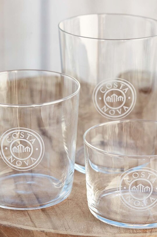 Комплект чаши Costa Nova 220 ml (6 броя) V10183.CRL.SET6 прозрачен AA00