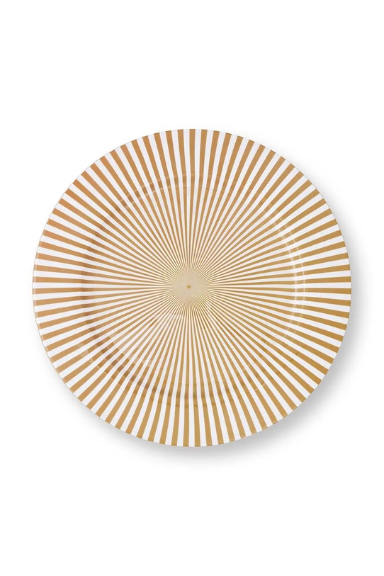Pip Studio zestaw talerzy Stripes White-Gold 2-pack multicolor 51.001.478
