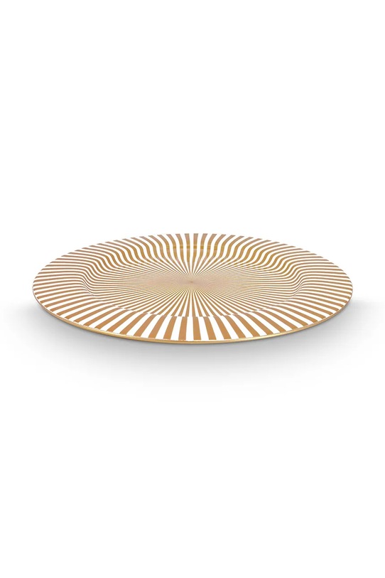 Pip Studio zestaw talerzy Stripes White-Gold 2-pack 51.001.478 multicolor AA00