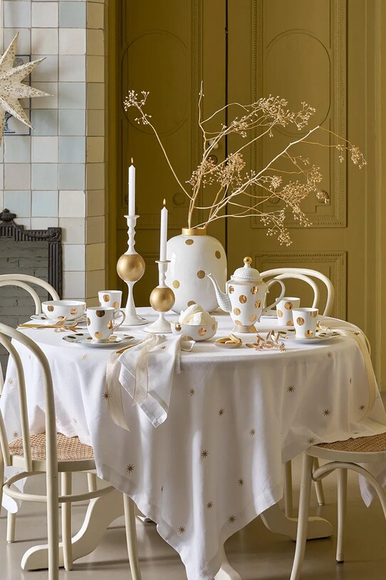 Pip Studio zestaw talerzy Dot Delight White-Go 6-pack 51.001.486