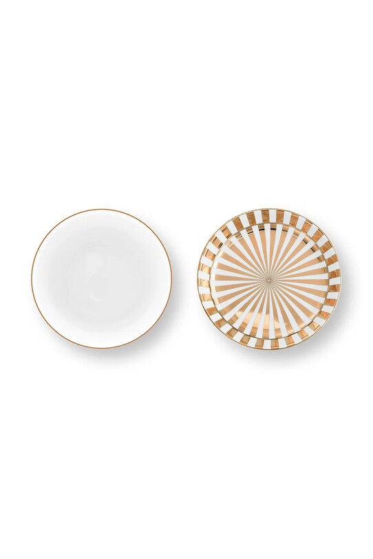 Pip Studio filiżanka ze spodkiem Tip Dot Delight 2-pack multicolor 51.002.493