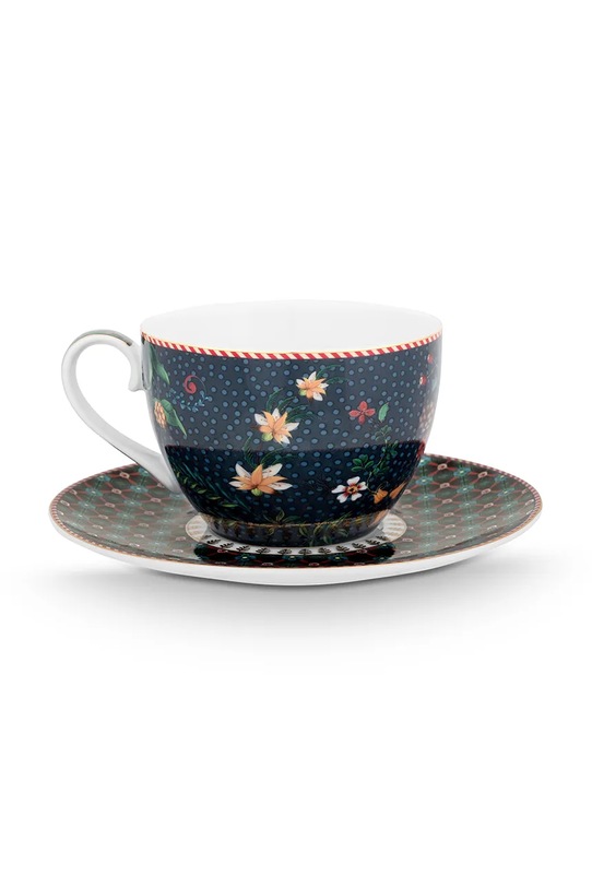 Bucătărie și bar Pip Studio set de cești și farfurioare Berry Blues 280 ml 2-pack 51.004.197 multicolor