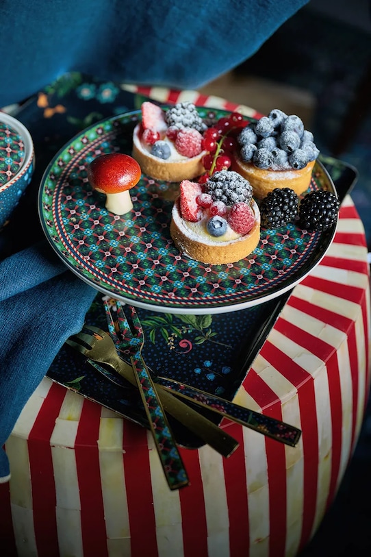Kuchnia i bar Pip Studio patera Mini Cake Tray Clover 51.018.163 multicolor