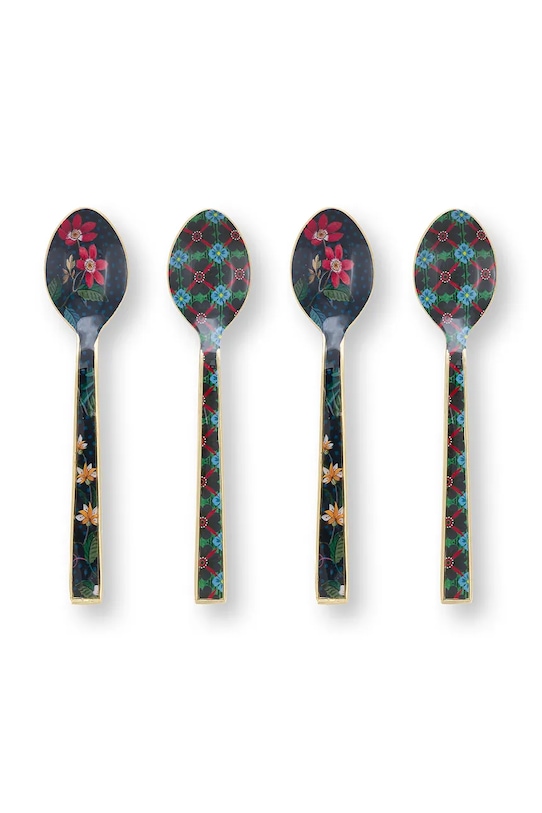 Pip Studio zestaw łyżeczek Enamelled Berry Blues 4-pack multicolor 51.060.025
